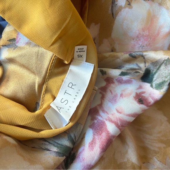 ASTR the Label | Gaia Dress Mustard - Picture 6 of 10